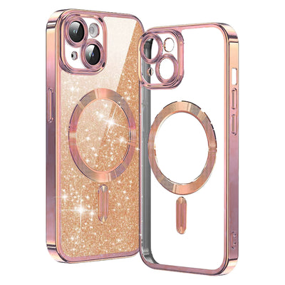Husa de spate iPhone 15 Pro Max - Rose Gold , magsafe