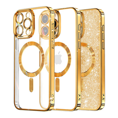 Husa de spate iPhone 15 Pro Max - Gold, magsafe