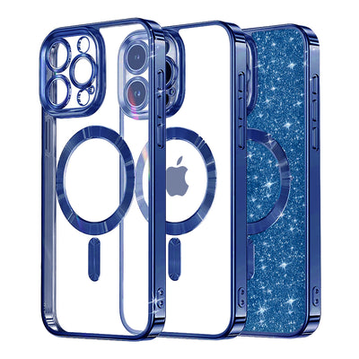 Husa de spate iPhone 15 Pro Max - Deep blue , magsafe