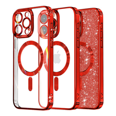 Husa de spate iPhone 15 Pro Max - Red , magsafe