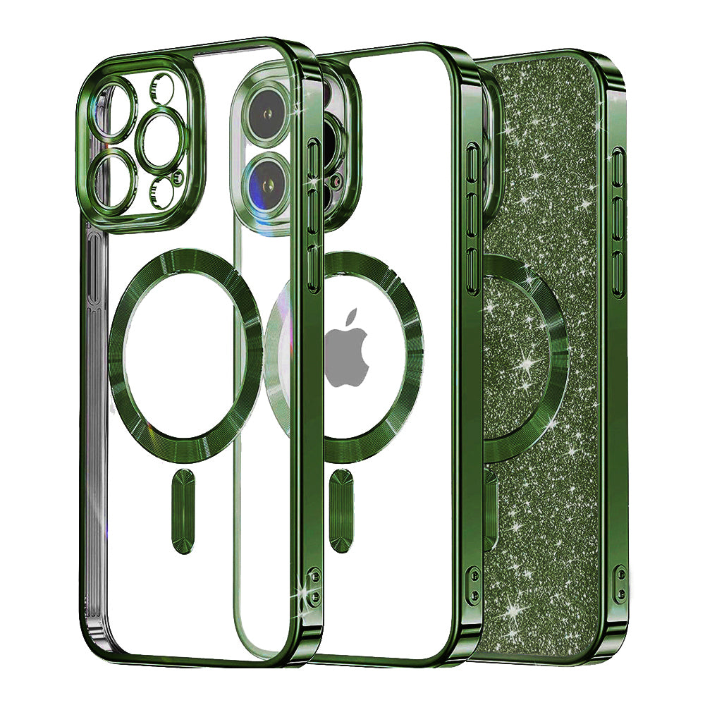 Husa de spate iPhone 15 Pro Max - Deep Green , magsafe