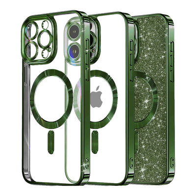 Husa de spate iPhone 15 Pro Max - Deep Green , magsafe