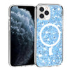 Husa cu sclipici iPhone 11 Pro Max Techsuit Sparkly Glitter MagSafe, bleu