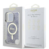 Husa iPhone 16 Pro originala Guess IML 4G MagSafe, albastru