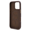Husa originala Guess iPhone 16 Pro Hardcase 4G Logo Plate MagSafe, maro