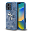 Husa originala Guess iPhone 16 Pro Hardcase 4G Big Logo, albastru