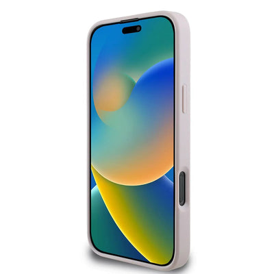 Husa originala Guess iPhone 16 Pro Hardcase 4G Big Logo, roz