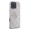 Husa originala Guess iPhone 16 Pro Hardcase 4G Big Logo, roz
