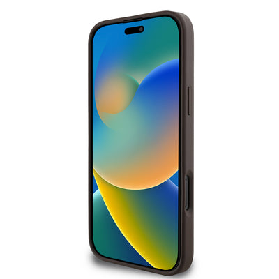 Husa originala Guess iPhone 16 Pro Hardcase 4G Classic, neagra