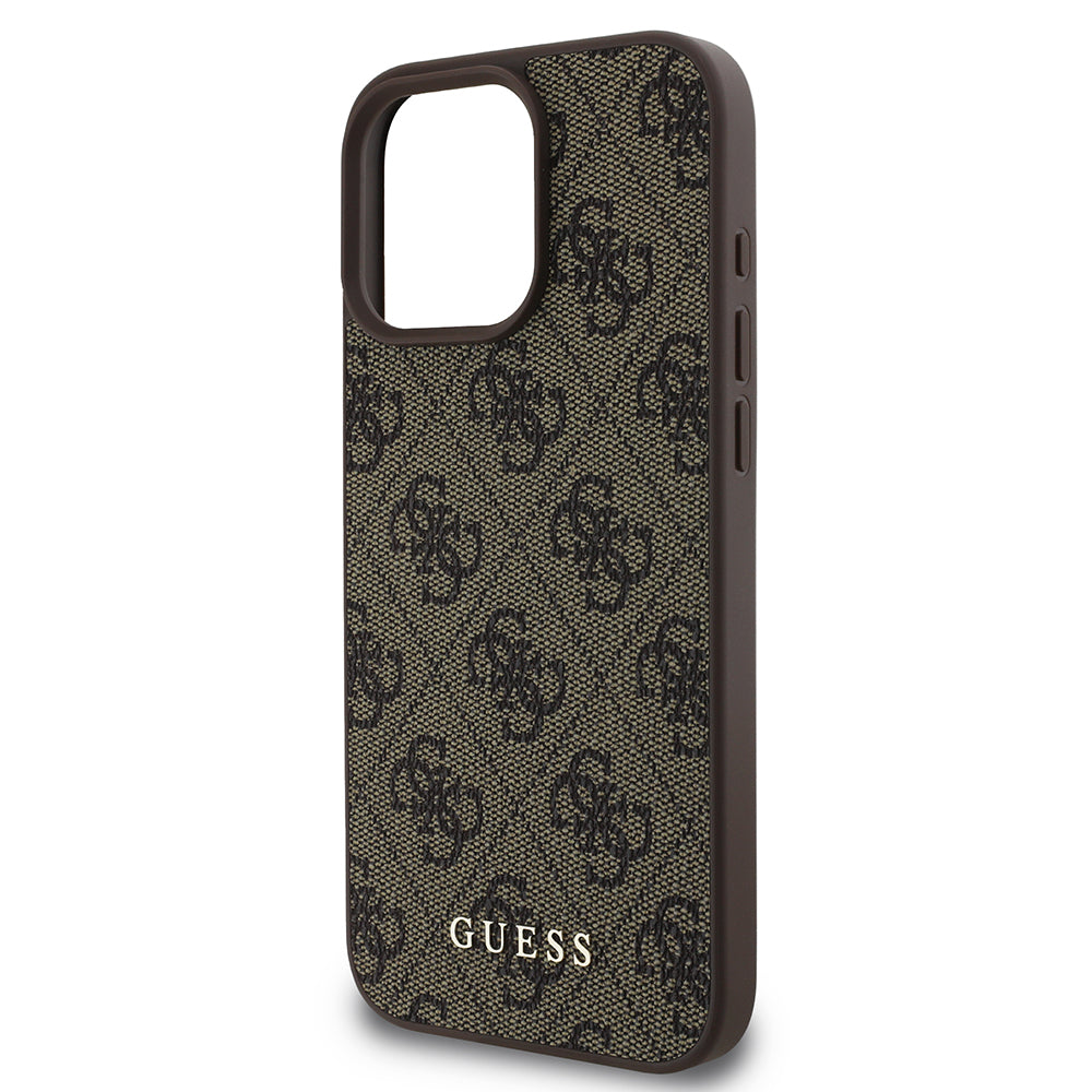 Husa originala Guess iPhone 16 Pro Hardcase 4G Classic, neagra