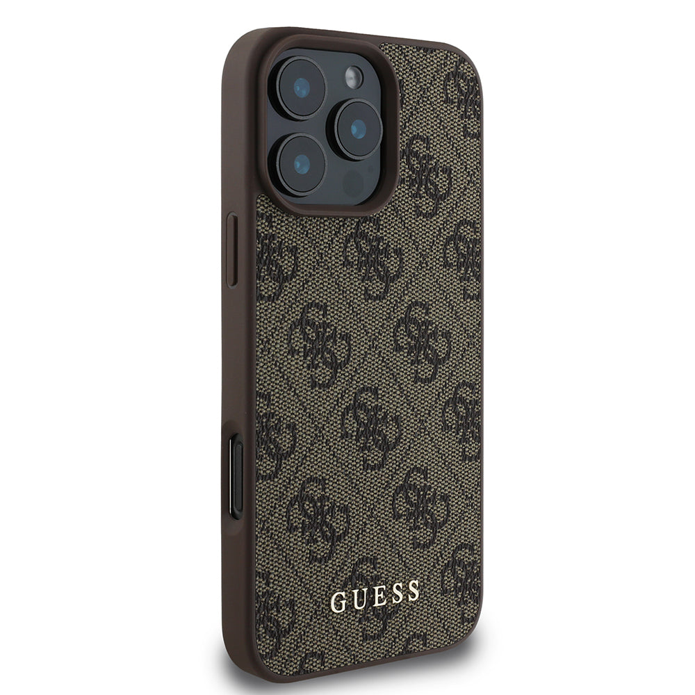 Husa originala Guess iPhone 16 Pro Hardcase 4G Classic, neagra