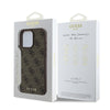 Husa originala Guess iPhone 16 Pro Hardcase 4G Classic, neagra
