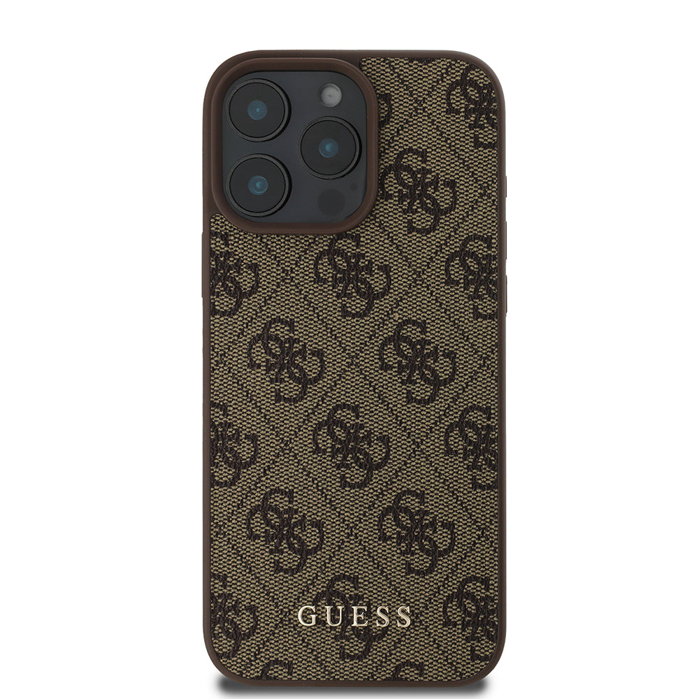 Husa originala Guess iPhone 16 Pro Hardcase 4G Classic, neagra