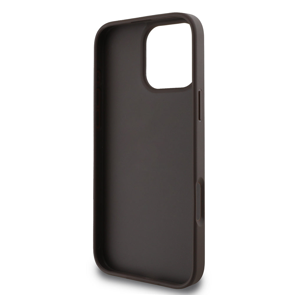 Husa originala Guess iPhone 16 Pro Hardcase 4G Classic, neagra