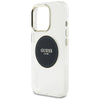 Husa iPhone 16 Pro originala Guess IML Metal Colored Circle MagSafe, negru