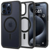 Husa de spate iPhone 15 Pro Max - Ultra Hybrid ,  Frosted Black, MagSafe