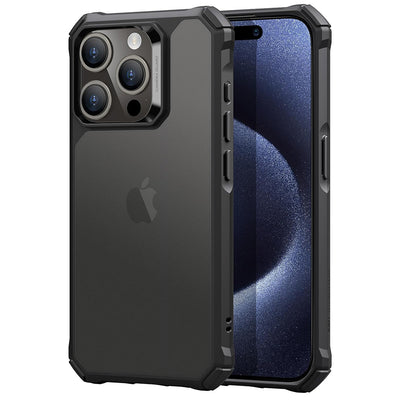 Husa de spate iPhone 15 Pro Max - hard case,  Frosted Black