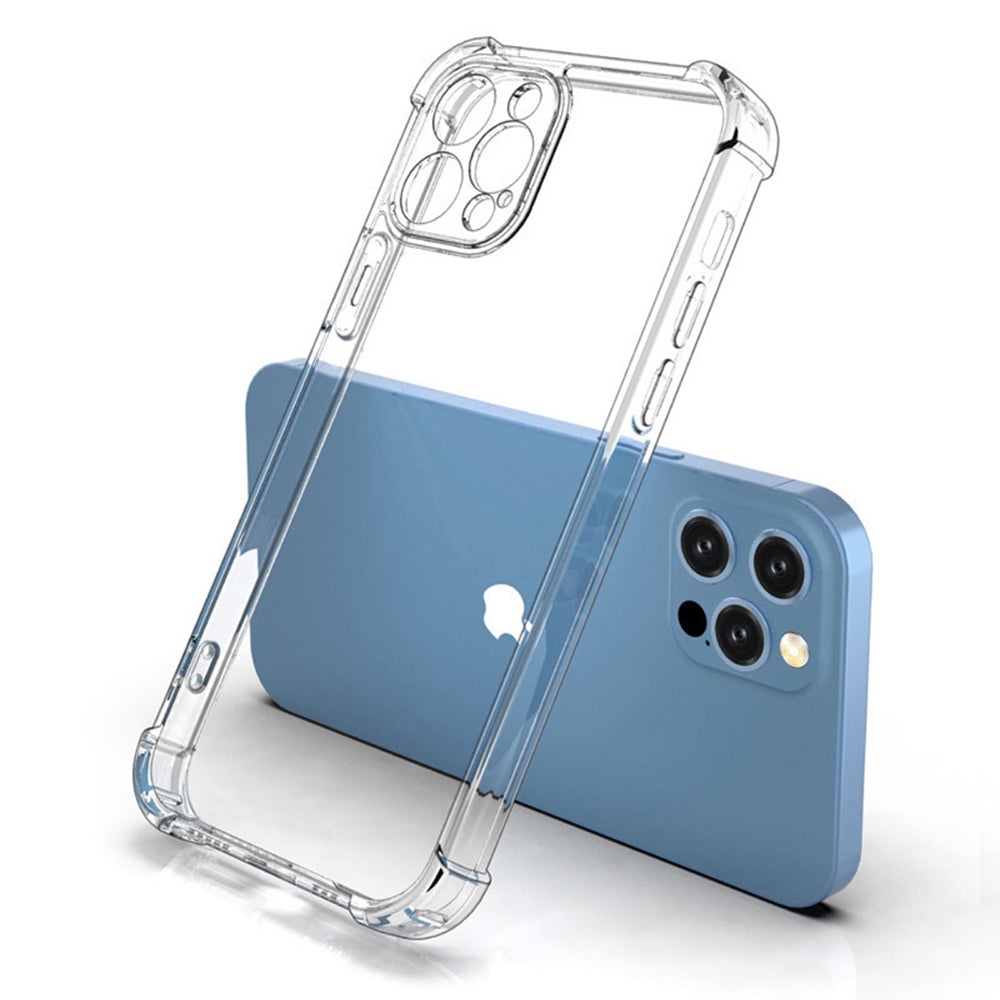 Husa iPhone 11 Pro Max Techsuit Shockproof Clear Silicone, transparenta