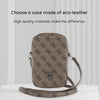 Borseta guess Dama pentru Telefon - Guess, Brown - Skin Mobile