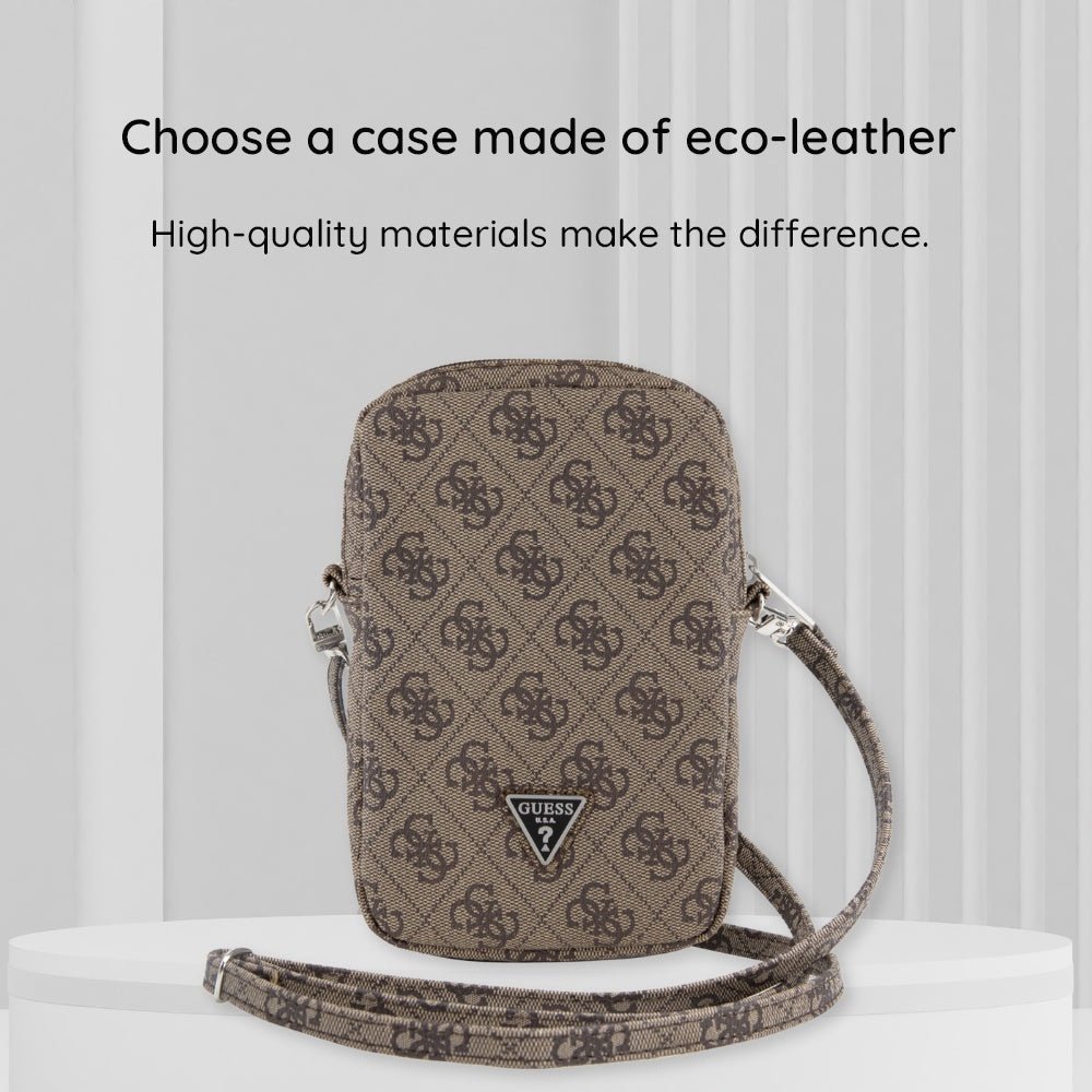 Borseta guess Dama pentru Telefon - Guess, Brown - Skin Mobile