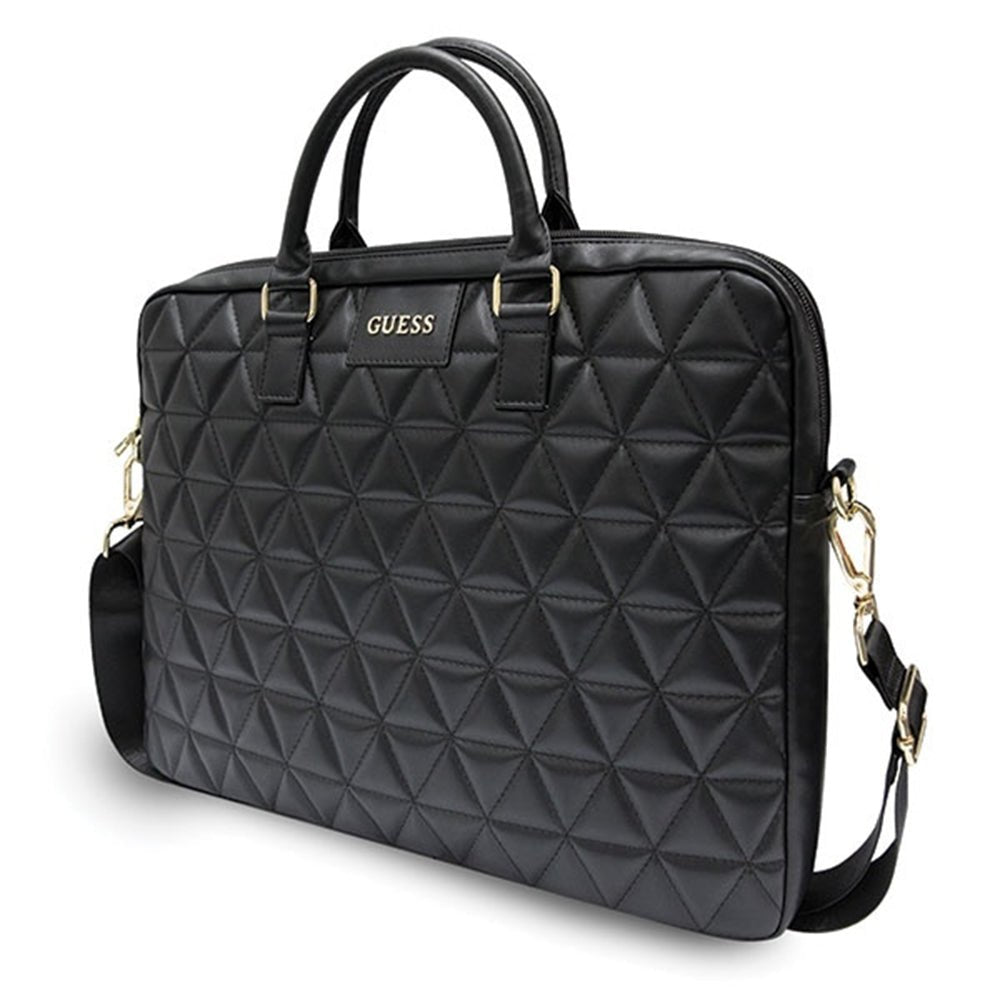 Geanta Guess dama pentru laptop 15 - 16", neagra – Geanta compatibil | Skin Mobile