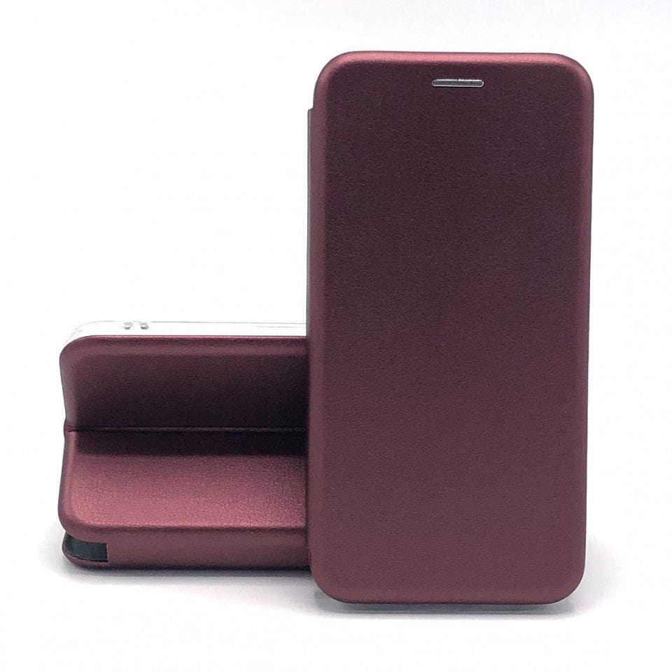 Husa de protectie Tip Carte pentru Samsung S23 FE, visiniu