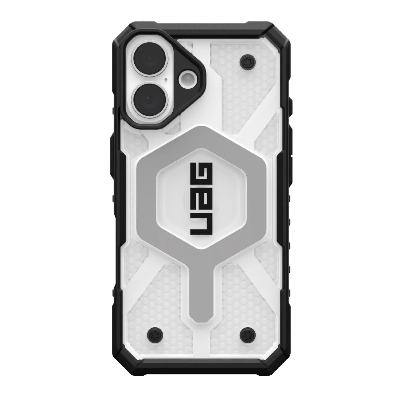 Husa iPhone 16 UAG Pathfinder Clear MagSafe, Ice - Skin Mobile