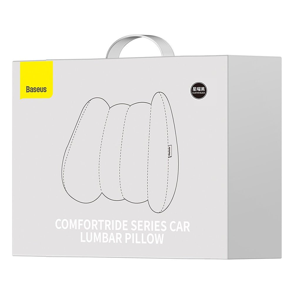 Perna lombara pentru scaun auto Baseus, negru – Perna Auto compatibil | Skin Mobile