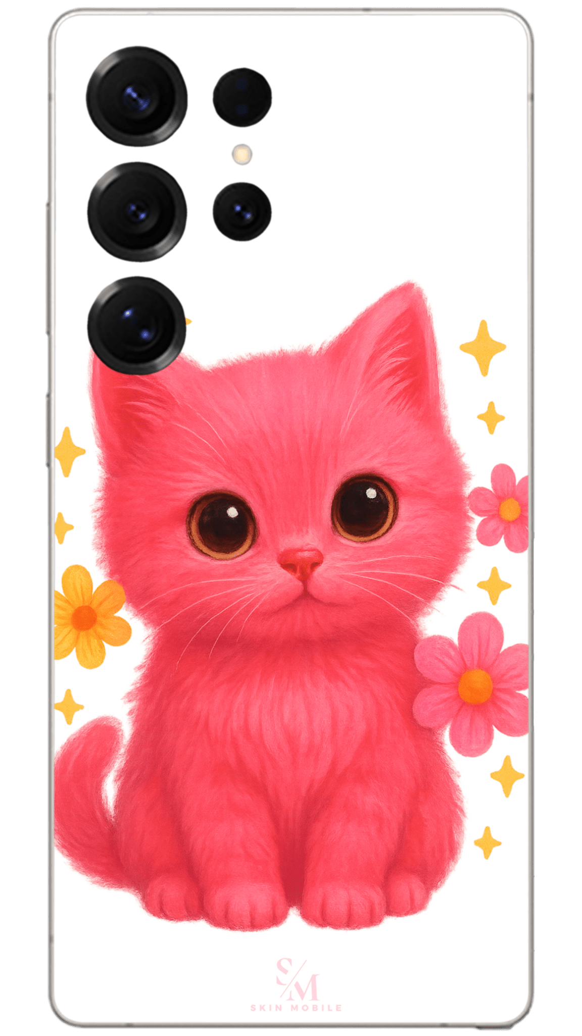 Pink Kitty - SKIN | Colant pentru telefon - Skin Mobile