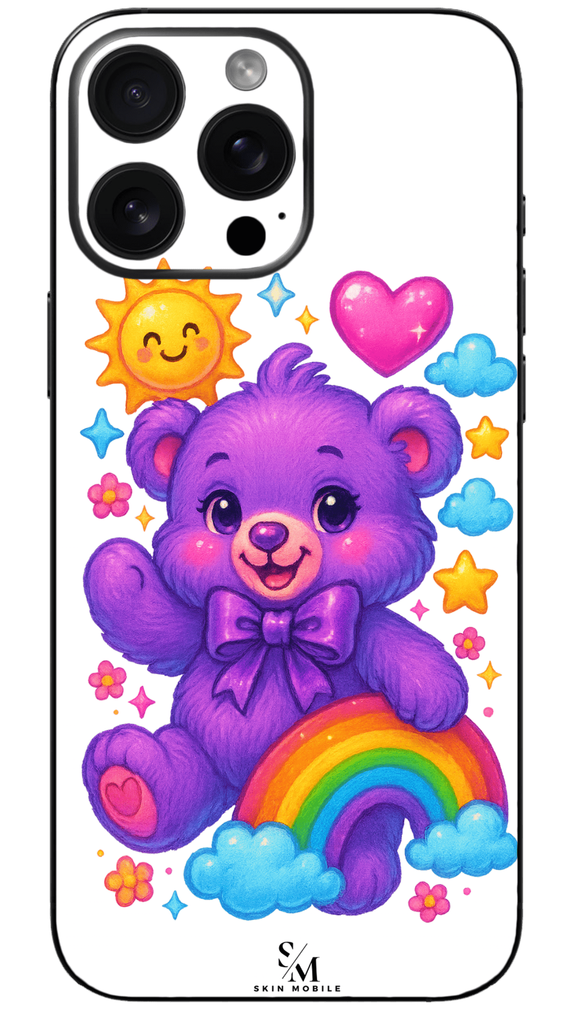 Purple Bear - SKIN | Colant pentru telefon - Skin Mobile